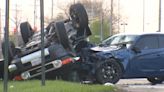 One dead, driver runs from northeast Columbus crash