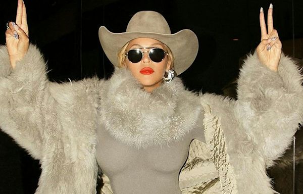 Beyoncé Spices Up Her 'Cowboy Carter' Wardrobe With Assless Chaps & Runway Fur