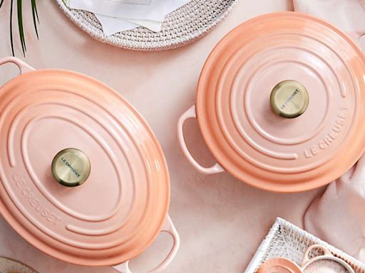 Le Creuset Launches Pêche Collection Just in Time for Mother's Day