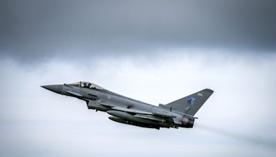 Russia scrambles fighter jets to escort RAF Typhoons over Black Sea