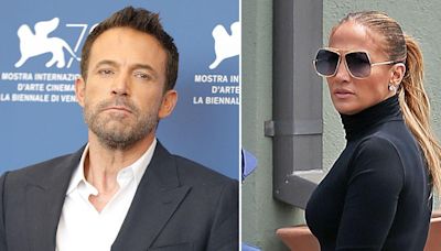 Ben Affleck Is 'Basically' at Jennifer Lopez's 'Mercy' Post-Split, Source Claims: 'If He Doesn't Behave, She'll Make It Much...