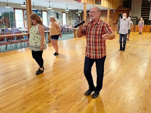 Get in line for a good time at Mike's Music & Dance Barn in Brown County