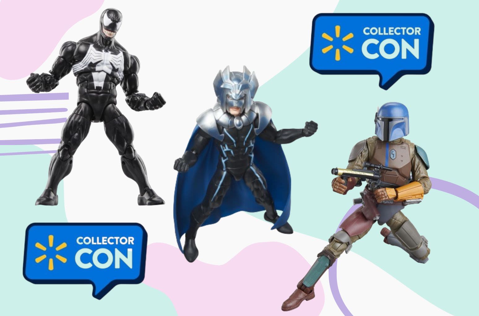 Walmart Kicks Off Collector Con With Exclusive Action Figures & Toys: Here Are Our Picks for the Best Collectibles