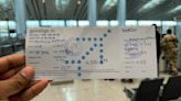 When technology fails! IndiGo’s response to handwritten boarding pass draws mixed reactions