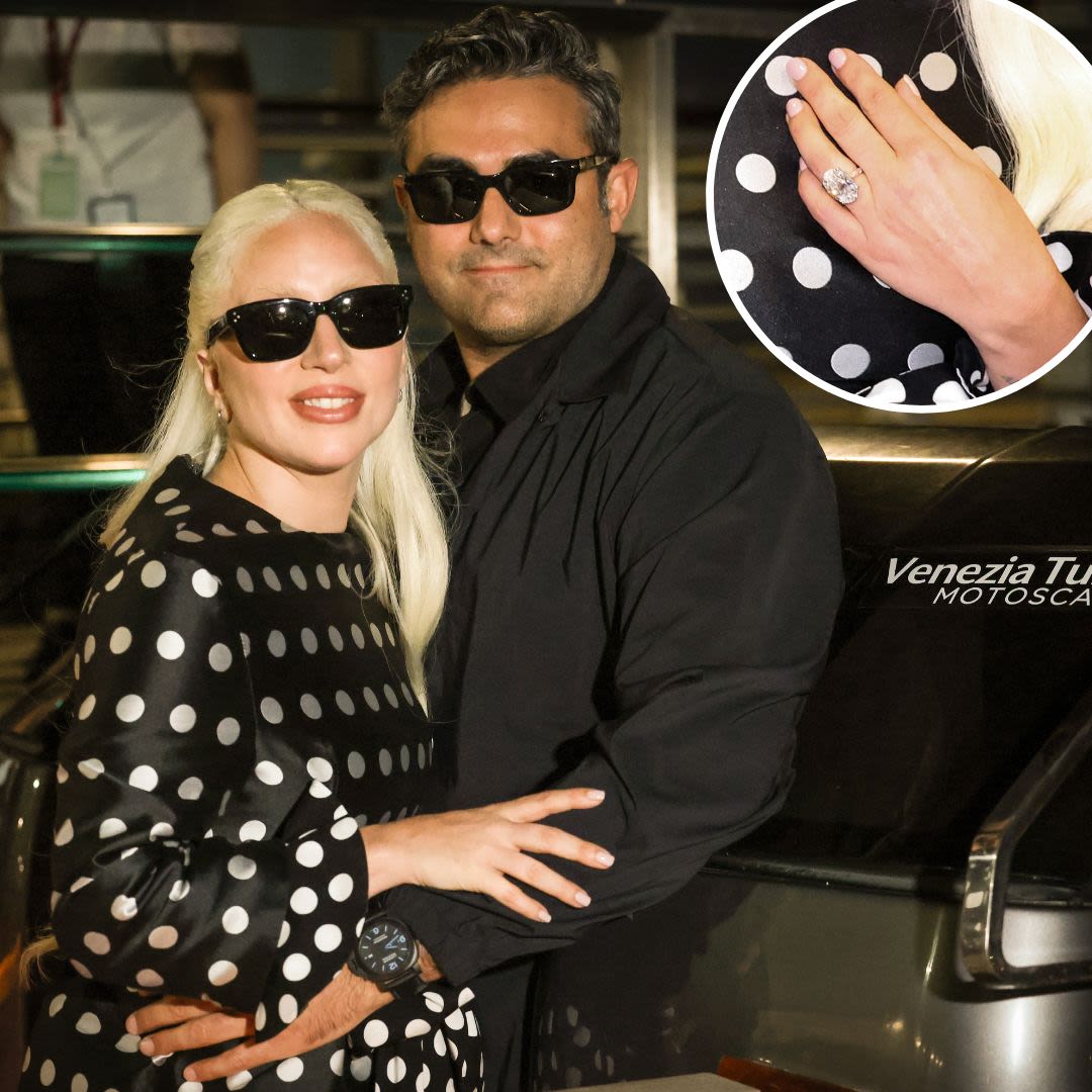 Lady Gaga Flaunts Diamond Ring While Out With Michael Polansky After Seemingly Confirming Engagement