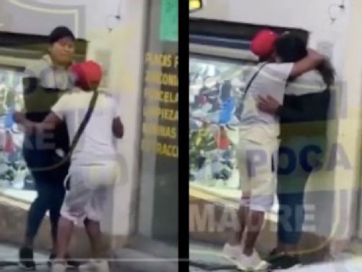 VIDEO: ¡Amor Apache! Mujer le pega a hombre en calles de Cuernavaca y este le suplica