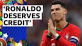 Cristiano Ronaldo: Portugal striker 'deserves' credit for stepping up in Slovenia shootout win