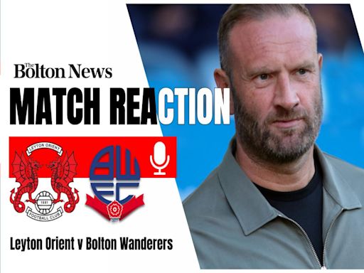 MATCH REACTION: Ian Evatt gives his verdict on Wanderers' 2-1 win at Orient