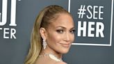 Jennifer Lopez Stuns in a Red Holiday-Inspired Jumpsuit on IG