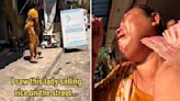 Woman Selling Rice On The Street Feeds Hungry Man For Free, Gets Tearful Surprise