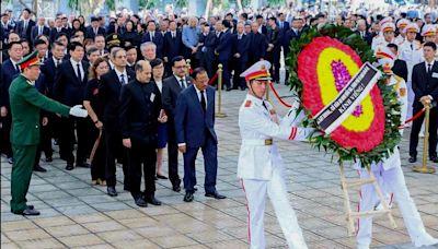 Doval represents India at Vietnamese leader’s state funeral, Rajnath visits Embassy in Delhi