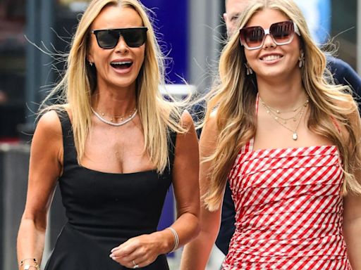 Amanda Holden, 53, and daughter Lexi, 18, look like sisters at Wimbledon