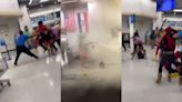 Watch massive brawl at Walmart as people hit each other with metal poles, video shows