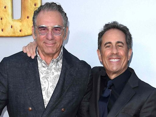 Jerry Seinfeld and Kramer Actor Michael Richards Have Rare Reunion 26 Years After “Seinfeld ”Finale