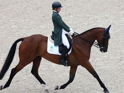 Berry with solid dressage score on first day of eventing