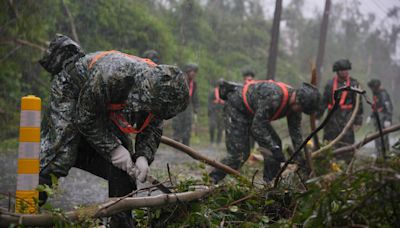 「凱米」颱風造成中、南部災情嚴重 國軍部隊全力救災