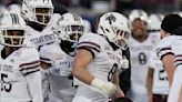 Brian Holloway returns 2 picks for TDs, Texas State beats Rice 45-21 in First Responder Bowl