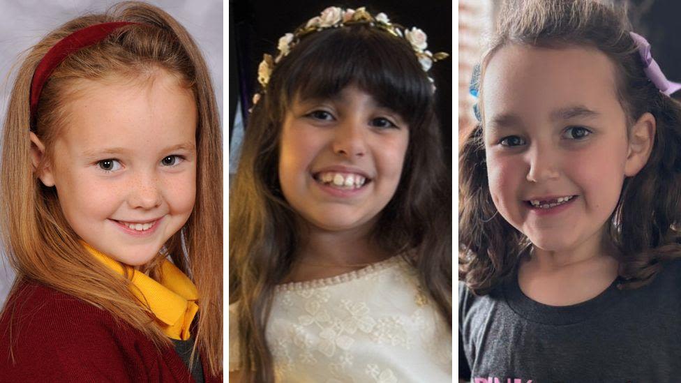 Girls 6, 7 and 9 killed in knife attack named by police