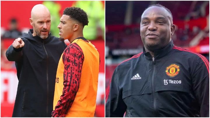 Benni McCarthy reveals why Sancho hasn't apologised to Ten Hag as he gives inside detail on feud
