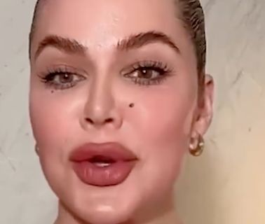 Khloe Kardashian accused of 'lying' in skincare video with 'glitch and filters'