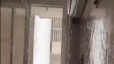 Video: Amid Heavy Rain, Sprinkler Inside Noida Flat Turns On, Floods House