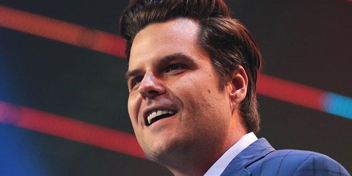 'Lack of trigger safety': Matt Gaetz slammed for picture of himself with Trump gun