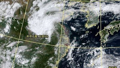 減弱為熱低環流「貝碧佳」依然完整 今攻入河南致當地大暴雨