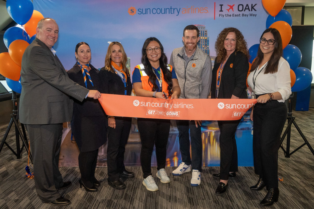 Sun Country Airlines Launches Seasonal Nonstop Flights from Oakland to Minneapolis