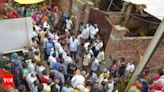 Frantic search for missing ones as toll in Hathras stampede reaches 121 | Agra News - Times of India