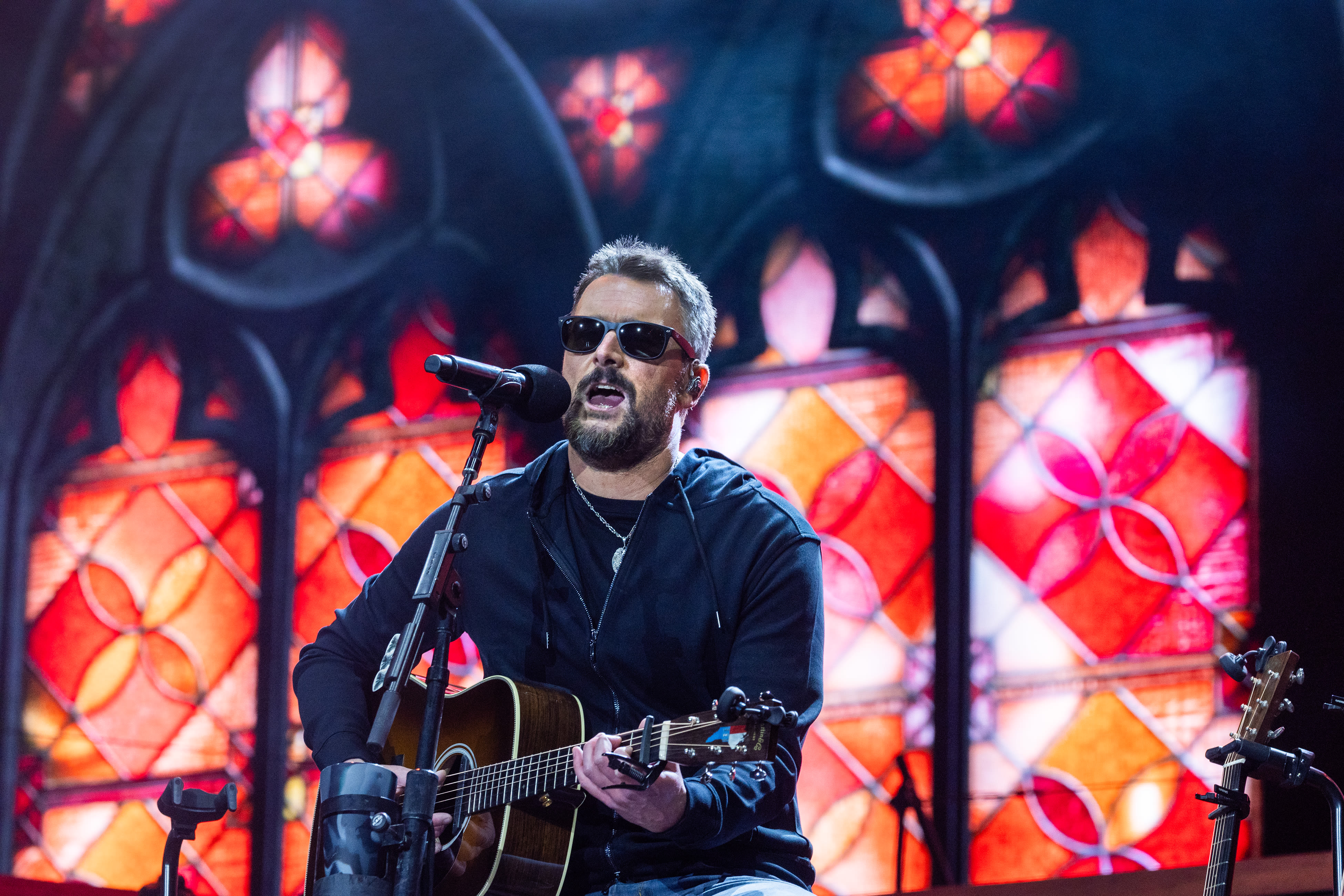 Eric Church defends 'difficult' Stagecoach set after fans walked out of gospel-inspired performance: What to know