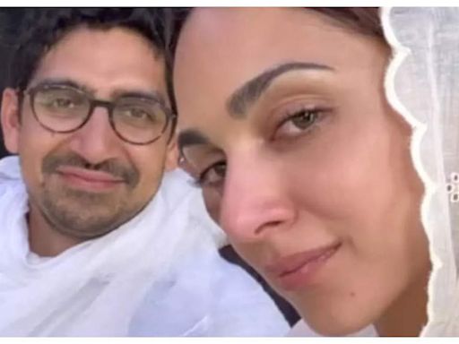 Amid 'War 2' shoot, Kiara Advani twins with Ayan Mukerji in white as they spend a 'holy Sunday' in Italy together - See photo | - Times of India