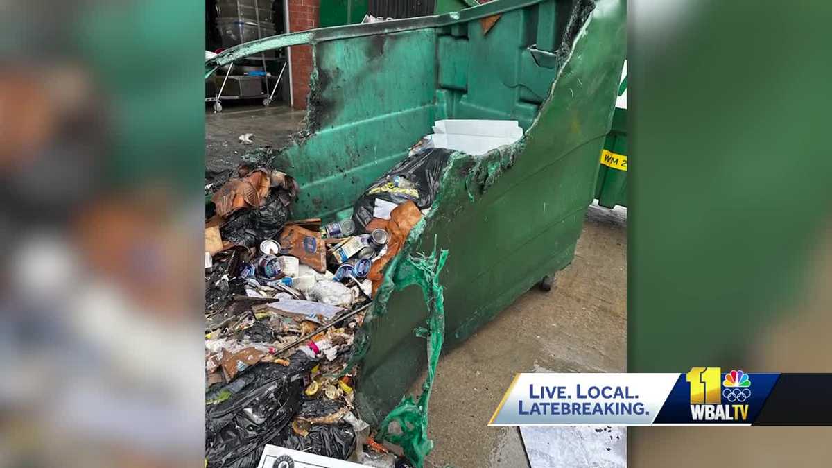 Woman charged with setting fire to dumpster outside Baltimore restaurant