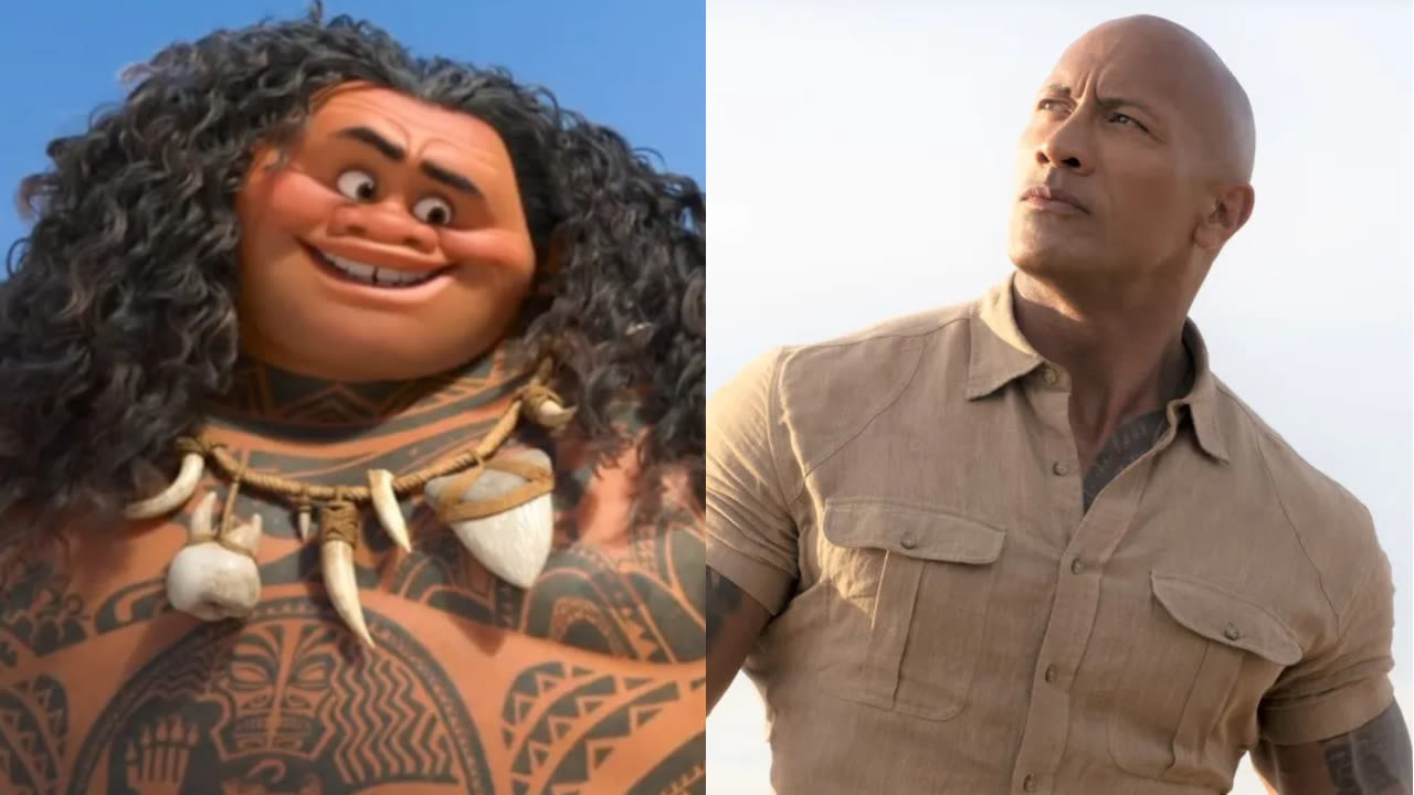 The Rock Had A Long Day Filming Music For Moana... Crew Surprised Him With A Sweet Birthday Party