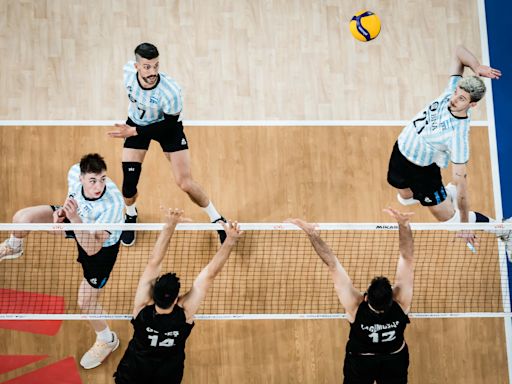 Cuándo juega Argentina vs. Eslovenia, por los cuartos de final de la Nations League de vóley: día, hora y TV