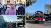 Indígenas bloquean carreteras; piden renuncia de la alcaldesa