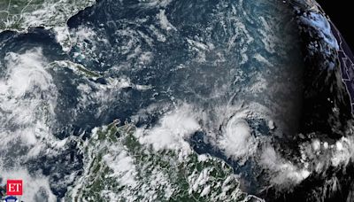 Hurricane Beryl strengthens into a Category 4 storm as it nears the southeast Caribbean