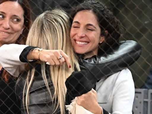 La emoción y las lágrimas de Xisca Perelló y Maribel Nadal en la despedida madrileña de Rafa Nadal