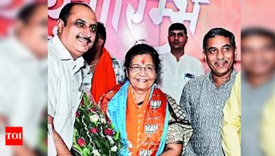 Manju Sharma leads in 5 of 8 Assembly segments | Jaipur News - Times of India