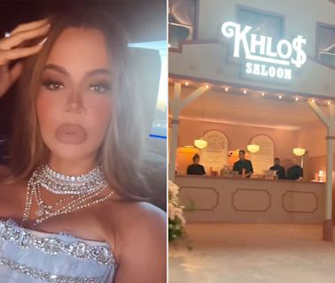 Khloé Kardashian Celebrates 40th Birthday with a Saloon-Themed Party Featuring Denim, Diamonds and Snoop Dog