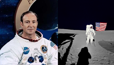 Astronaut who was the sixth man on the Moon claimed aliens had been preventing us from 'going to war'