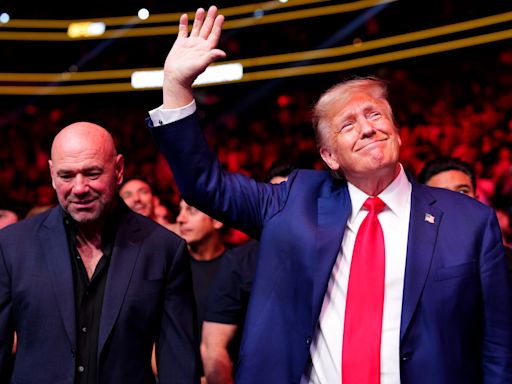 Dana White, UFC fighters rally around longtime fan Donald Trump after shooting