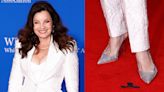 Fran Drescher Shimmers in Dolce & Gabbana Crystal-Embellished Slingbacks at 2024 White House Correspondents’ Dinner