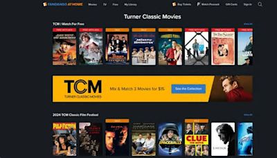 A bunch of Turner Classic Movies are free to watch on Fandango at Home