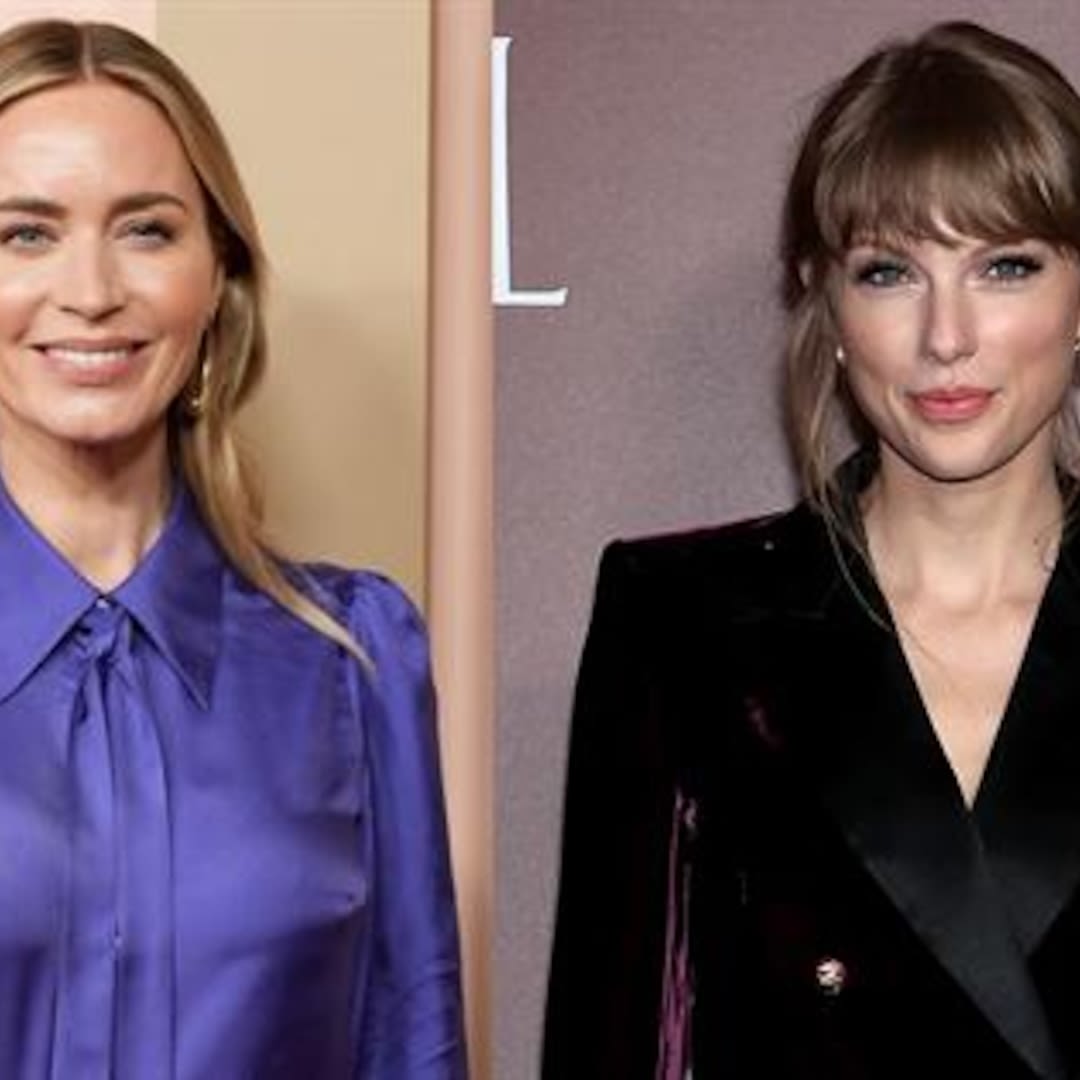 Emily Blunt Reveals What Taylor Swift Told Her Daughter That Almost Made Her Faint - E! Online