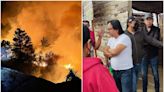 Consumen 12 incendios simultáneos bosques de Oaxaca; retienen en Mitla al secretario de Cultura