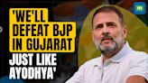 Rahul Gandhi Challenges PM Modi | Says We'll Defeat BJP in Gujarat Just Like We Did in Ayodhya