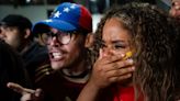 FOTOS | Así fue la reacción de los venezolanos en México tras resultados que favorecieron a Nicolás Maduro