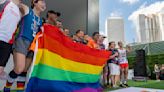 Supporters celebrate opening of Gay Games in Hong Kong, first in Asia, despite lawmakers' opposition