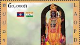 Laos releases first-ever stamp depicting Ayodhya’s Ram Lalla