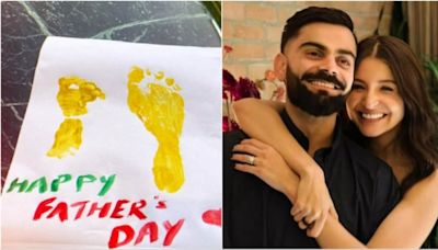 Virat Kohli reacts as Anushka Sharma shares Team India star's footprint in heartwarming father's day post